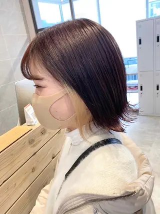 ショート カラー ブロンド×ハイトーン /遠藤将太のヘアスタイル