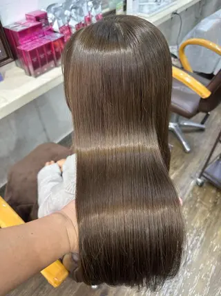 ミディアム 髪質改善ストレートo rメンズスタイル今岡のヘアスタイル