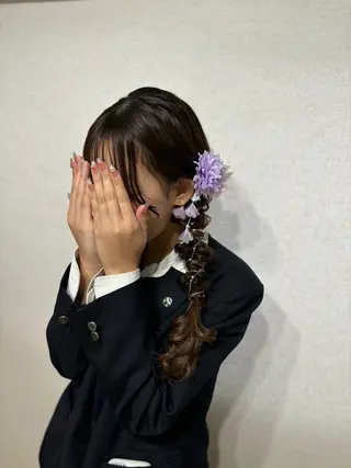 ヘアアレンジ hair salon【クラン】のヘアスタイル