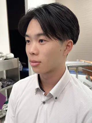 ショート メンズ 早稲田/メンズパーマ /カラー/松井聖虎のヘアスタイル