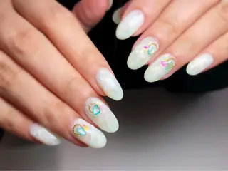 ネイル Aim* 深爪・自爪育成専門店のネイルデザイン