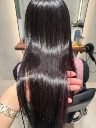 ロング 幡野 葵のヘアスタイル