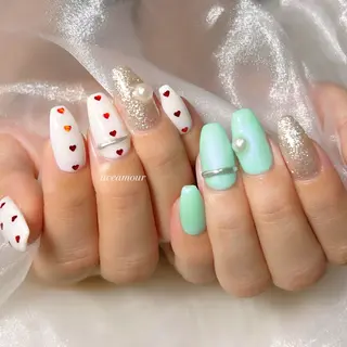 ネイル ネイル/耳つぼ /新ホワイトニングのネイルデザイン