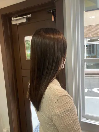 ミディアム 🫧縮毛矯正🫧 菊地しおんのヘアスタイル