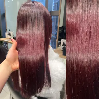 ロング カラー ヘアアレンジ stylist ◎RUKI.のヘアスタイル