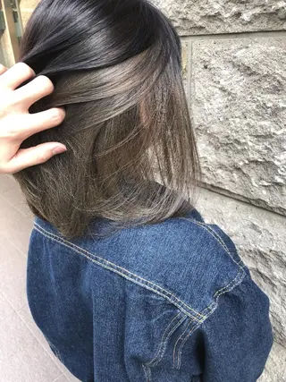 カラー 小嶺 麗華のヘアスタイル