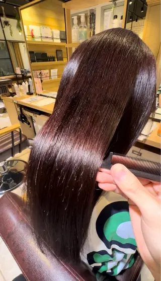 セミロング 保坂 一真のヘアスタイル