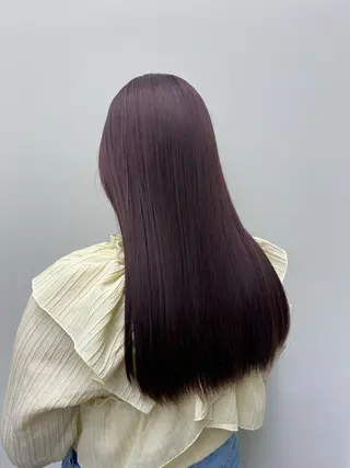 カラー ひかり／ベージュ ／似合わせカットのヘアスタイル