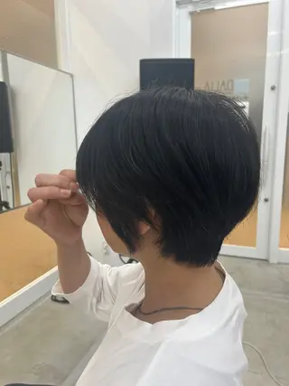 ショート 金子 莉緒のヘアスタイル