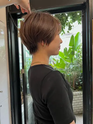 ショート ショートヘア 浅倉一馬のヘアスタイル