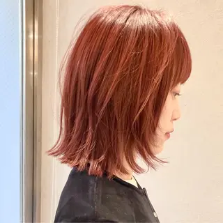 ショート カラー レイヤーカット🪄 ヘアセット🪄シホのヘアスタイル