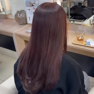 ロング カラー ダブルカラー/透明感 /Hikari💫のヘアスタイル