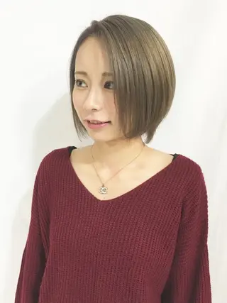 ショート カラー ハイトーン特化🤍 浦住のヘアスタイル