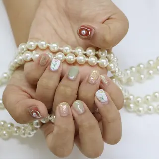 ネイル 東京セルフネイルサロン所属・M MIKIKOのネイルデザイン