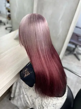 ロング カラー レイヤー/韓国/艶髪 /タカマサのヘアスタイル