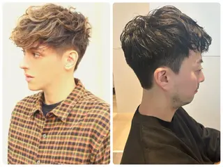 メンズ 高リピート/レイヤー 骨格似合わせ/色持ちのヘアスタイル