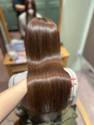 ロング 濱本 樹蘭のヘアスタイル
