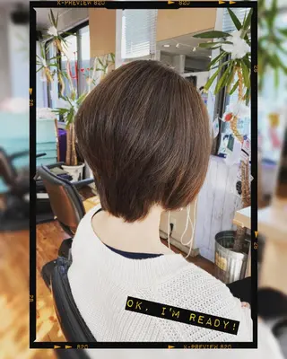 ショート カラー kimiwada maiのヘアスタイル