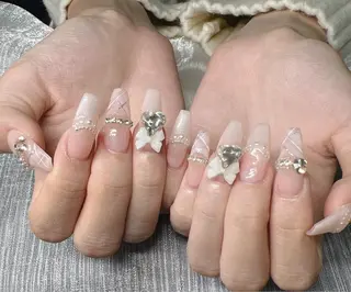 ネイル Lee Nails チップ長さだし専門店のネイルデザイン