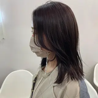 ミディアム SUNC🍀大熊 花奈絵🍀のヘアスタイル