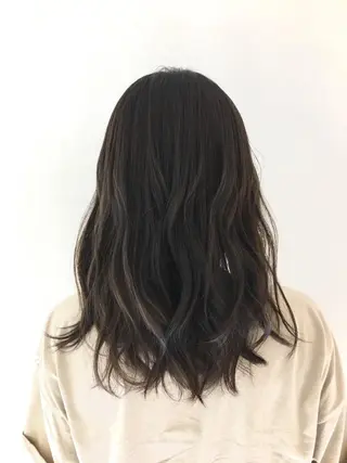 ミディアム カラー NYNY大久保店松浦 正覚のヘアスタイル