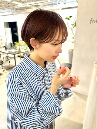 ショート 骨格診断で絶対可愛い ✨丸みショート✨凌弥のヘアスタイル