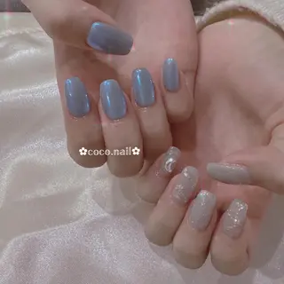 ネイル lili.nail y2k/ワンホンのネイルデザイン