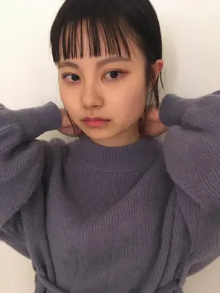 ショート カラー Batta所属・坂上 岳のヘアスタイル