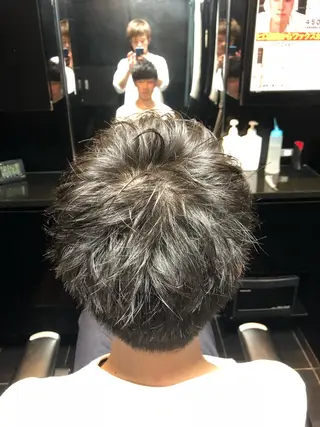 ショート メンズ 【店長】福田 健人のヘアスタイル