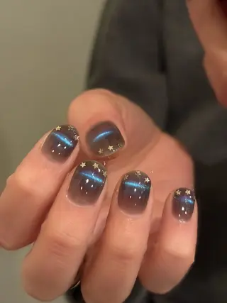 ネイル nail salon HAZY所属・HAZY☁️長堀橋 |ショートネイル🧸のネイルデザイン