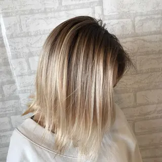 ショート カラー JILBLAN京都 ショート/ハイライトのヘアスタイル