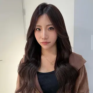 ロング カラー loa所属・🔗透明感カラー🔗 エクステ✂️はるちかのヘアスタイル