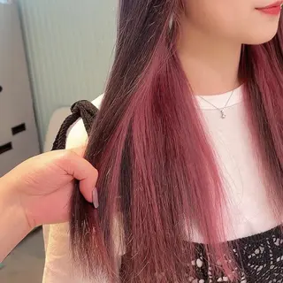 ミディアム カラー ヘアアレンジ 愛されカラー🩷 はるなのヘアスタイル