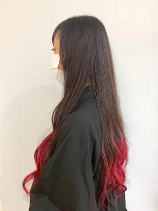 ロング kva所属・☺︎ RIHOのヘアスタイル