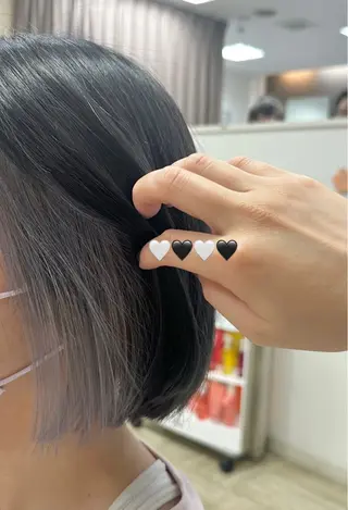 ミディアム カラー 透明感カラー / INOUEのヘアスタイル