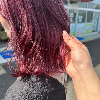 ミディアム 長嶋美奈/ 韓国風レイヤーカットのマツエク・マツパデザイン