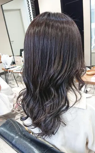 ロング カラー ACROあべの店所属・艶カラー/インナー /グラデ/大西小百合のヘアスタイル