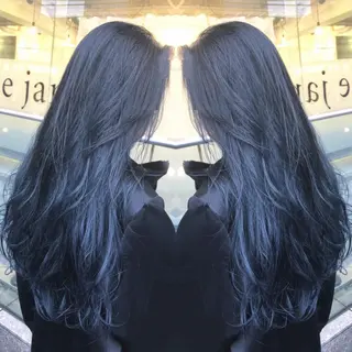 ロング カラー 青木 茂樹⭐️ 透明感カラーのヘアスタイル