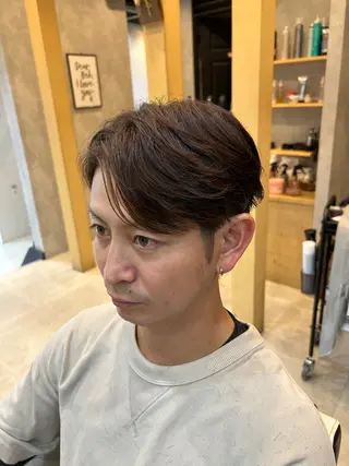 ショート メンズ Agu hair sylk 豊田市駅前所属・🐺似合わせ🐺 青山健誠のヘアスタイル