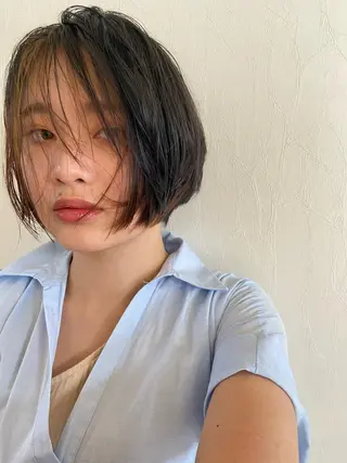 ショート Hair Lepps所属・Lepps れいなのヘアスタイル