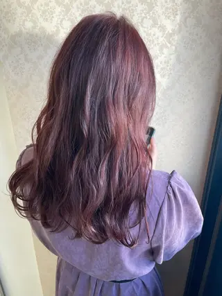 ロング カラー ヒヨシ ルナのヘアスタイル