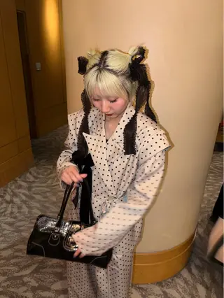 ショート ボブパーマ／アレンジ Onのヘアスタイル