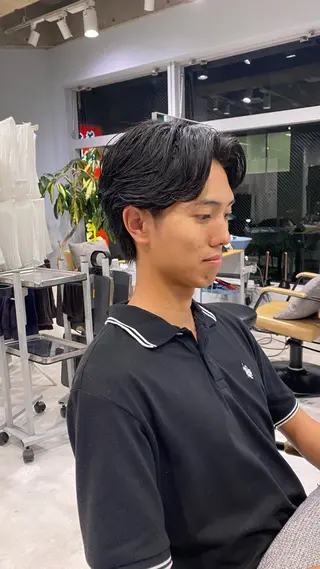 パーマ 大関 星翔のヘアスタイル