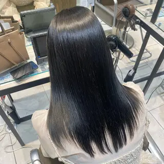 セミロング 韓国ヘア🍒渡辺 咲🍒のヘアスタイル