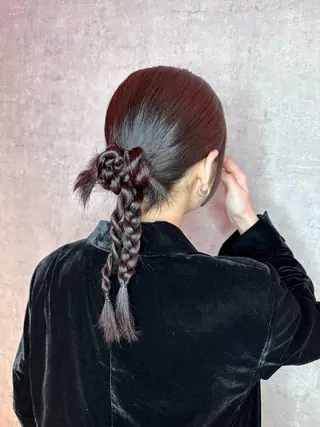 ミディアム ヘアアレンジ 原宿/似合わせ/髪質 改善/レイヤー/優希のヘアスタイル