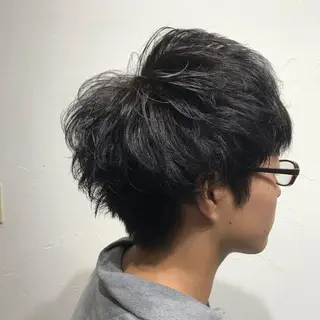 カラー パーマ メンズ 柏メンズカットパーマ NO.1タイチのヘアスタイル