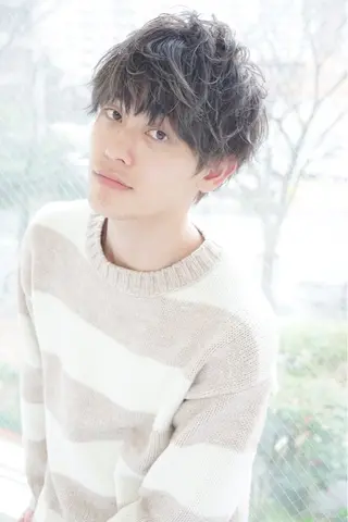 ショート パーマ Cafune’【カフネ】所属・Cafune/ 匠吾のヘアスタイル