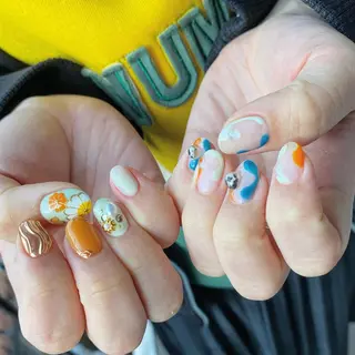 ネイル To Me Nail所属・🩵 mei🩵のネイルデザイン