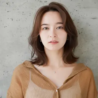 ミディアム ショート〜ミディアム 喜多司のヘアスタイル