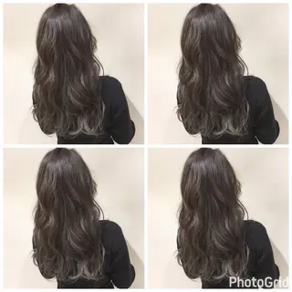 ロング カラー Rubik's江坂 ルービックえさかのヘアスタイル